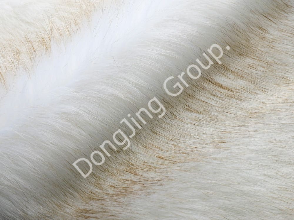 DP0622A-Hujung rambut yang dilunturkan faux fur fabric