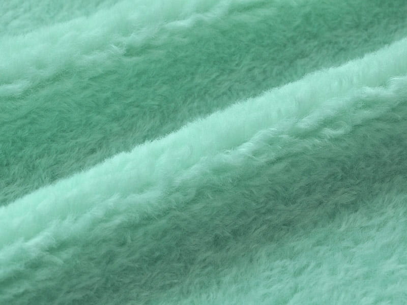 XKT0250-Kardamom Green Toka faux fur fabric